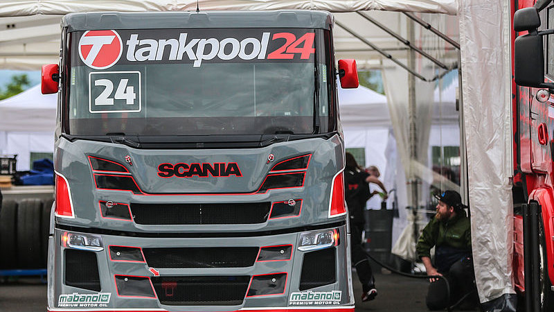 Mabanol gebrandeter Tankpool24 Racing Truck ist startklar für die Saison 2021